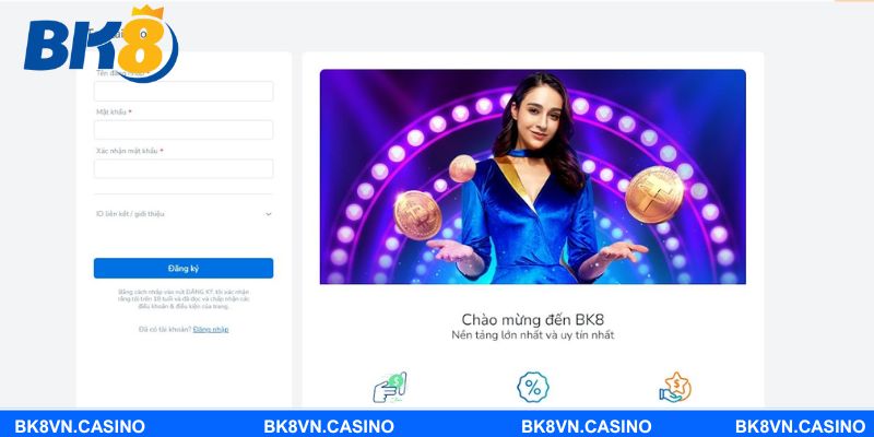 Lưu ý quan trọng khi thực hiện đăng nhập BK8