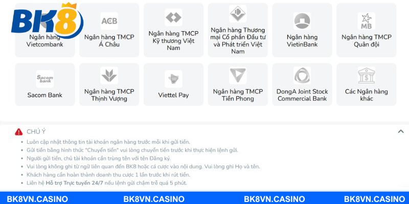 Đảm bảo mạng ổn định khi chuyển tiền