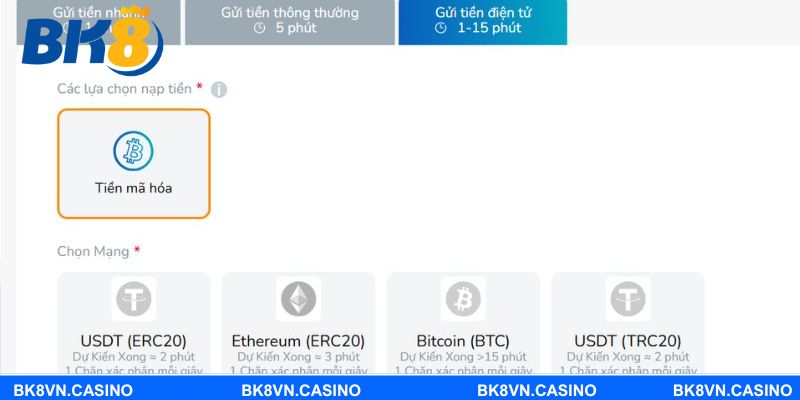 Nạp tiền BK8 ngay – nhận ưu đãi cực khủng